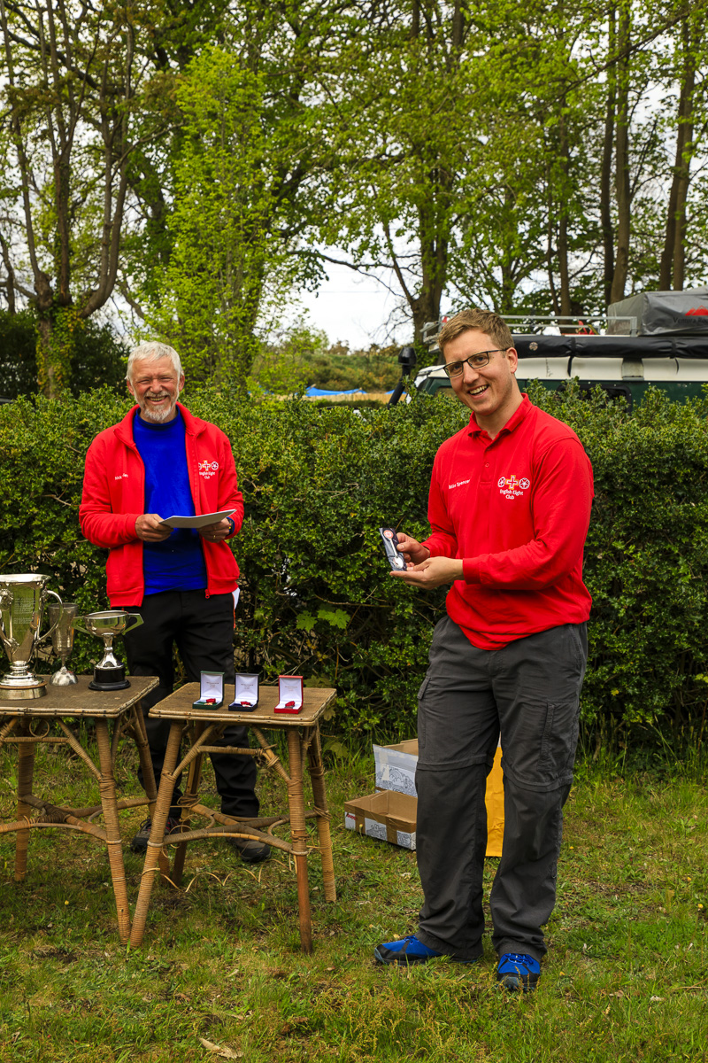 Winner of the Spoon Shoot - Mike Spencer